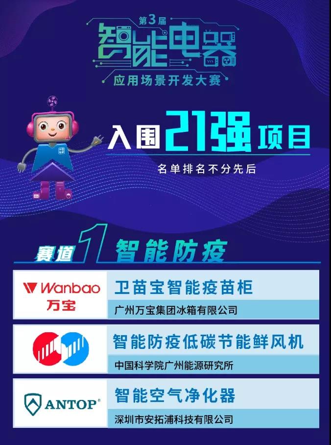 安拓浦成功入圍